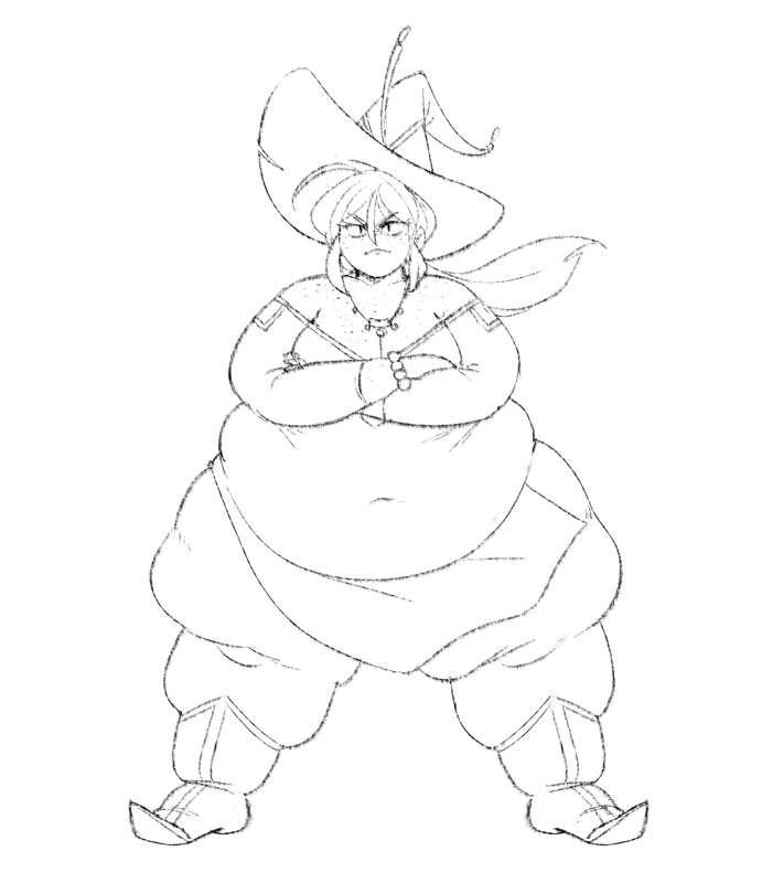 Zhrioyara (Lineart)