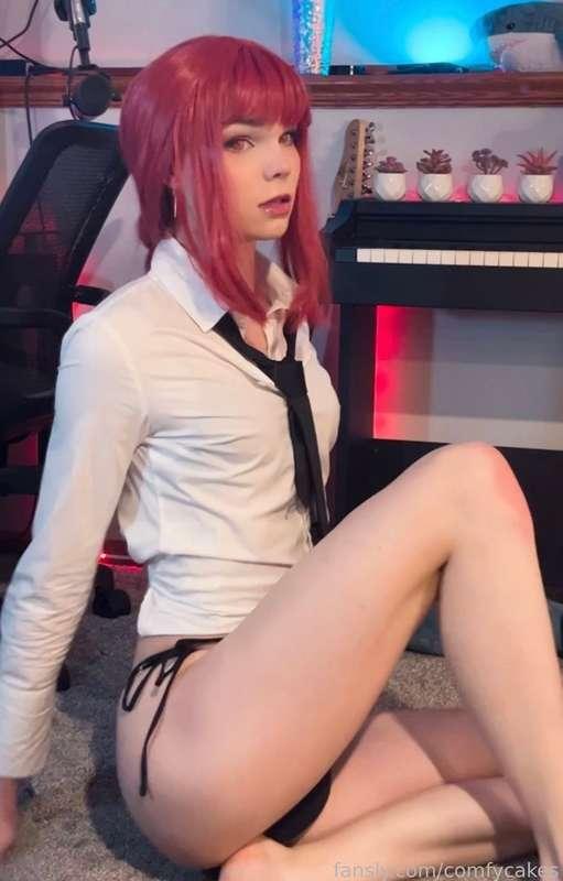 Exclusive Makima cosplay for my sweeties :3 bark for me. #fyp #trans #transgender #transgirl #LGBTQ #cosplay #makima #makimacosplay #csm #chainsawman #transMtF #anime #hentai #manga