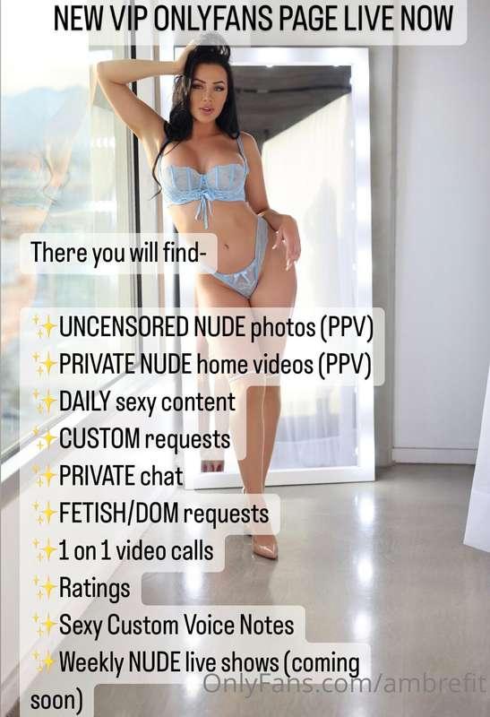Join me now! https://onlyfans.com/ambrefitvip 
The WAIT IS O..