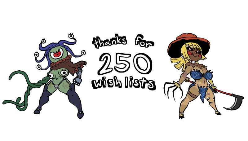 Thank you for 250 wishlists
