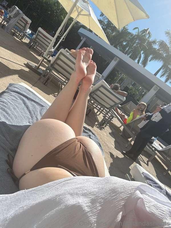 Enjoying the sunshine