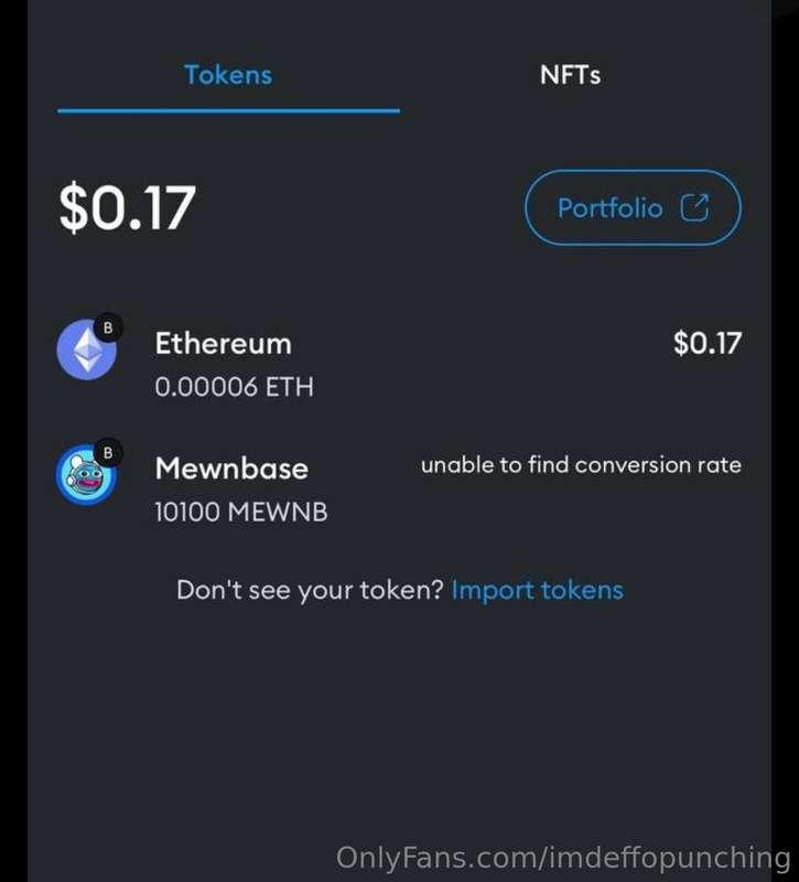 10,000 $MewnB tokens sent out to a random creator as a thank..