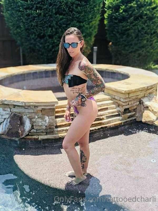 I want all the pool time before it’s too cold!