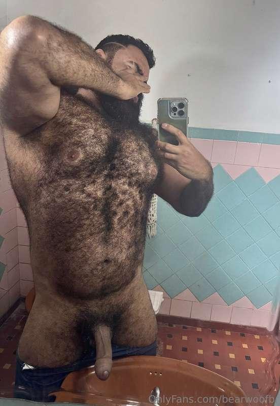 Good morning from your daddy bear who woke up horny today — ..