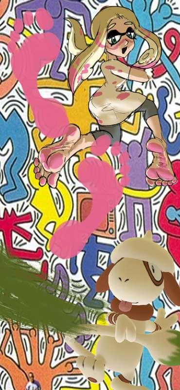 Painted screen 