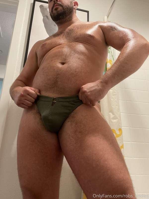 Just about to get in my daily bath!