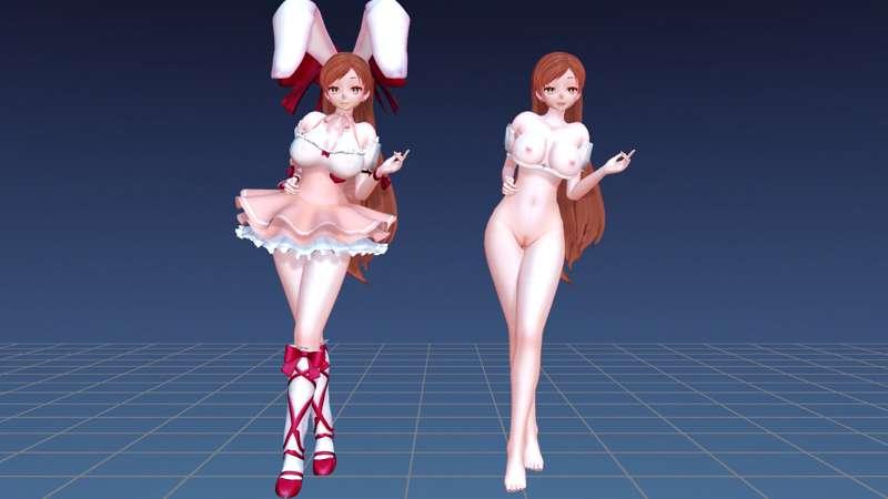 MMD Lesly Akiyama Usada Bunny DL