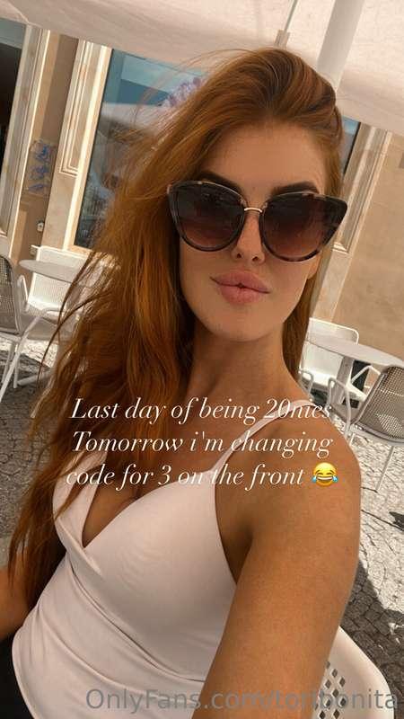 Last day of beeing 29 😏