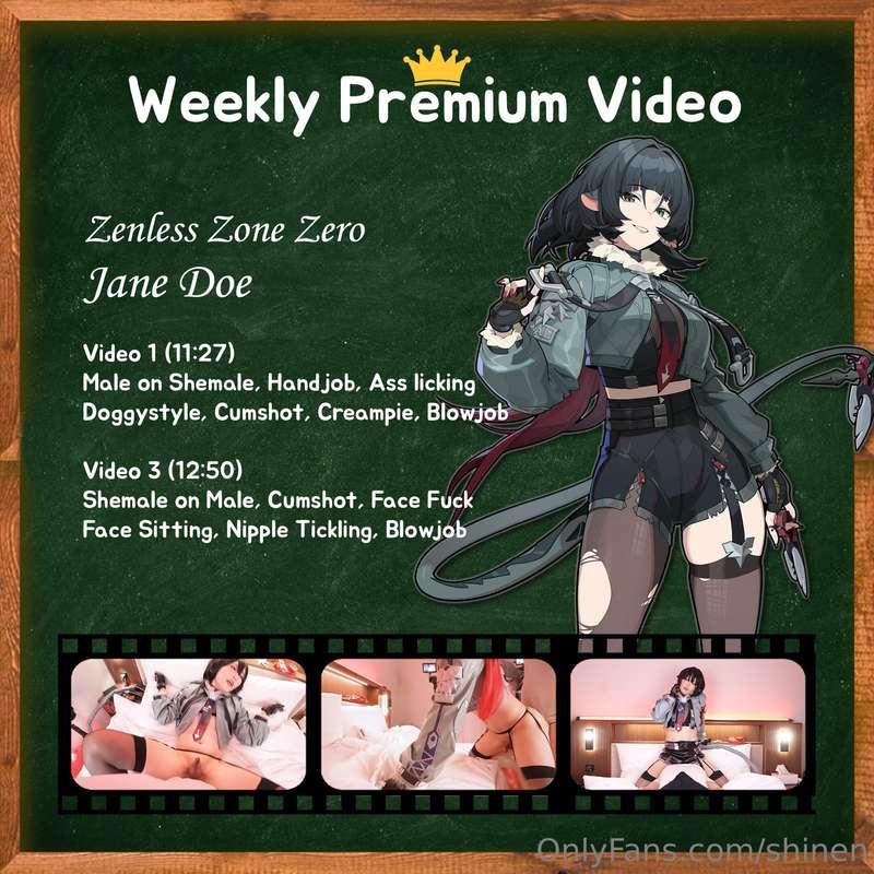 6/2 ~ 6/8 UPLOAD SCHEDULE (🐭ZZZero Jane Doe, Honkai Tribbie,..