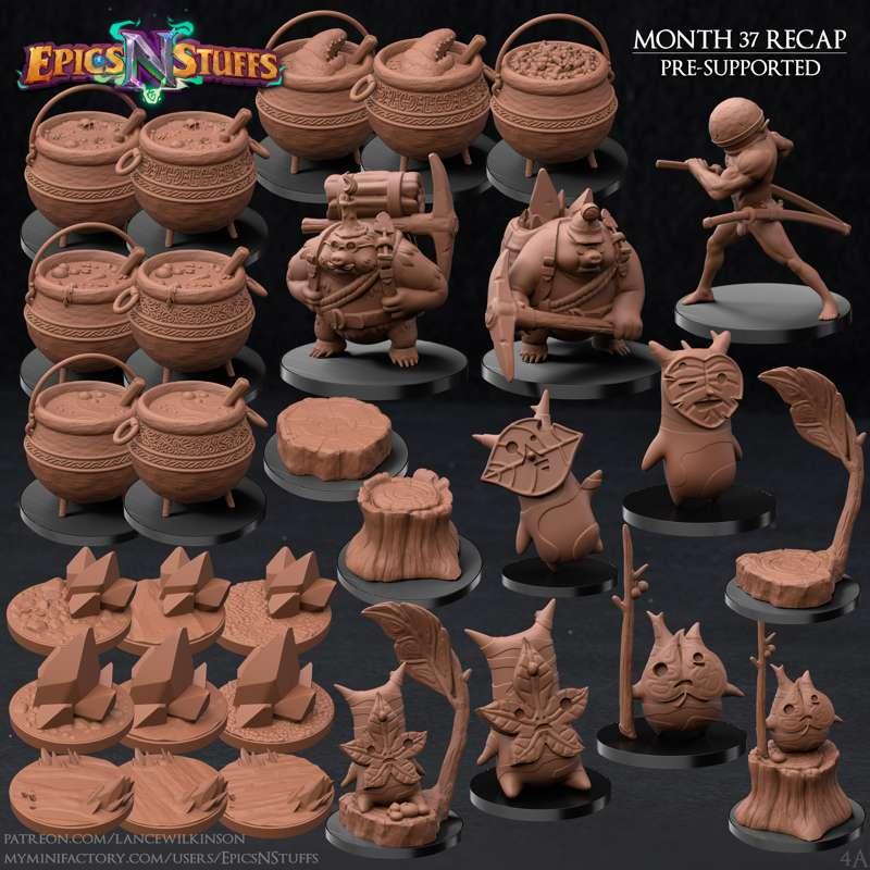 More Tree Spirit and Month 37 Recap!