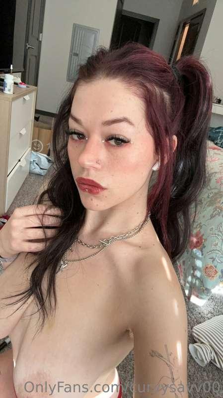 Pig tails and cute panties :)