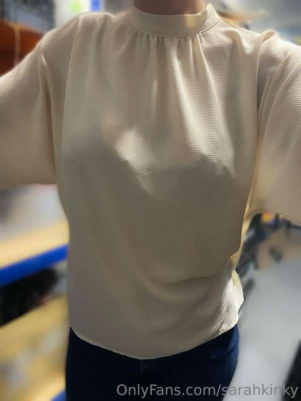 Having some naughty and playful fun at work 😈Proud of me?