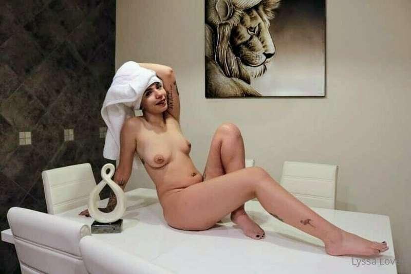 You ever see a table and think "I have to sit on that naked!..