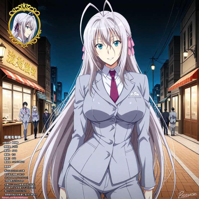 Rossweisse of Highschool DxD Sexy Poses [Gen 2.5]