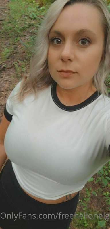 Had fun during my hike today 😋 Unlock to see 😉