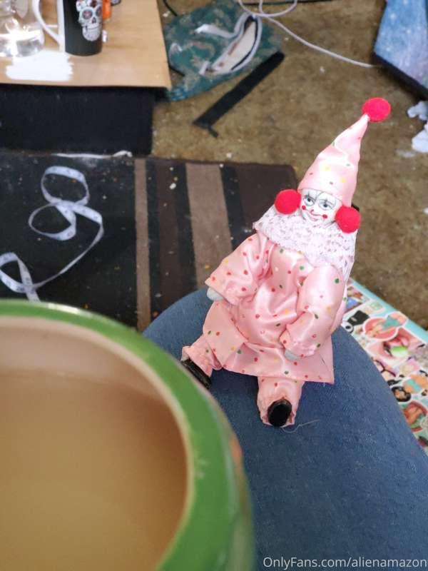 And then kept an eye on him while I drank it.