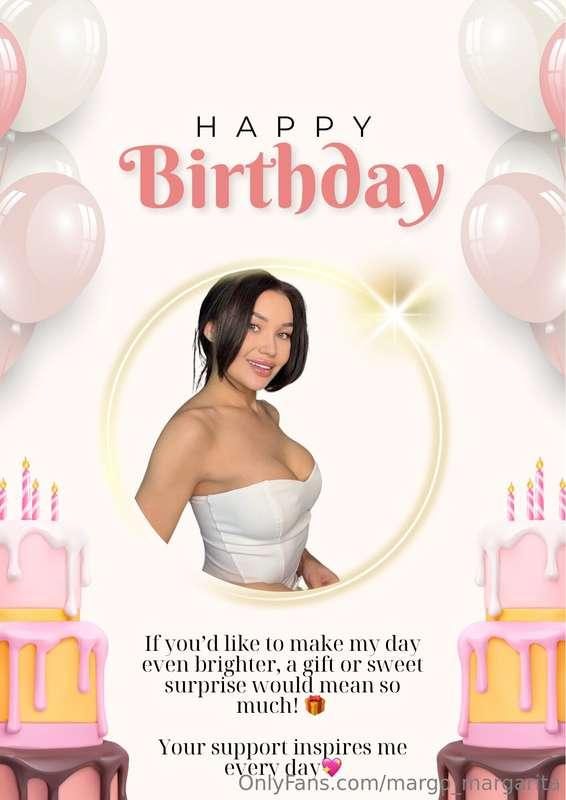 Today is a special day — it’s my BIRTHDAY! 🎉✨I’m so excited ..