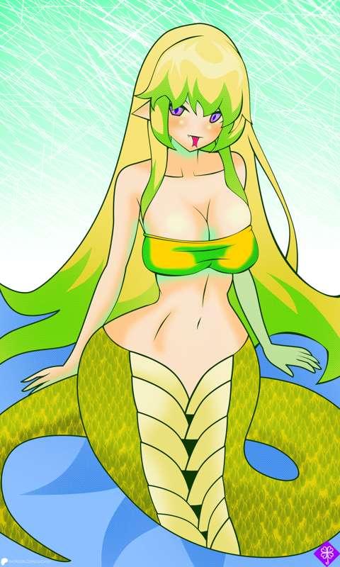 Patreon Comm. - Lamia Queen Naga