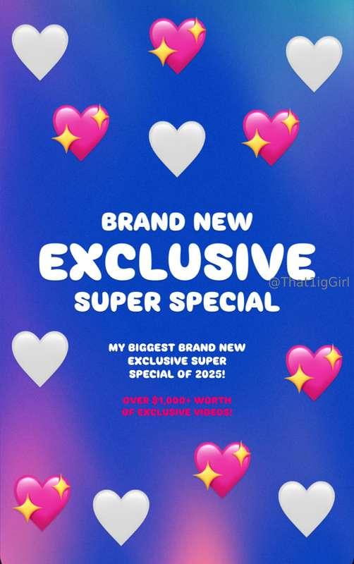 💖✨ BRAND NEW! ✨💖💖✨ MY FIRST ALL BRAND NEW EXCLUSIVE SUPER SP..