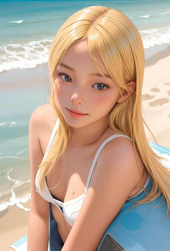 blonde girl