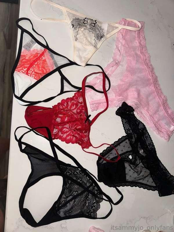 Panties to be worn & sent. Or clean if you’d like 😈  1 for $..
