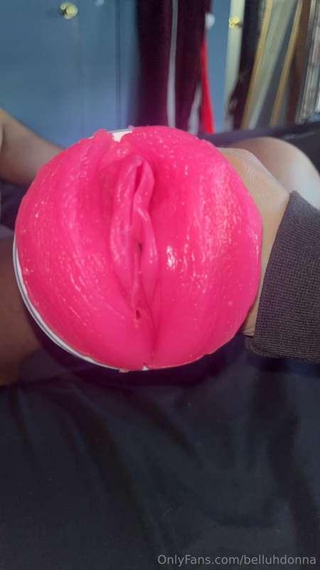 Pussy clone made for one lucky fan 😊 if you want one DM me f..