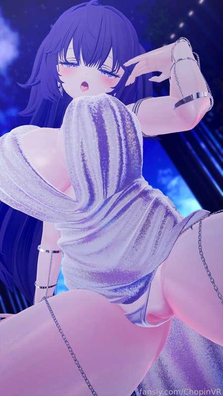 Why don't you put it in while no one's looking 💜


#vr #vtuber #anime #hentai #lewdtuber #fyp #boobs #butt