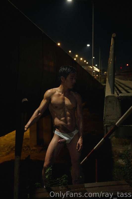 1st time outdoor photoshoot at night . fortunately no one go..