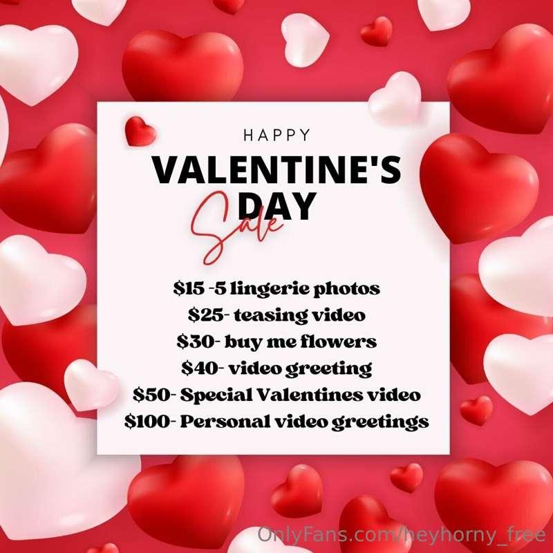 Hello my Valentines! 💘I wish you to spend this day passionat..