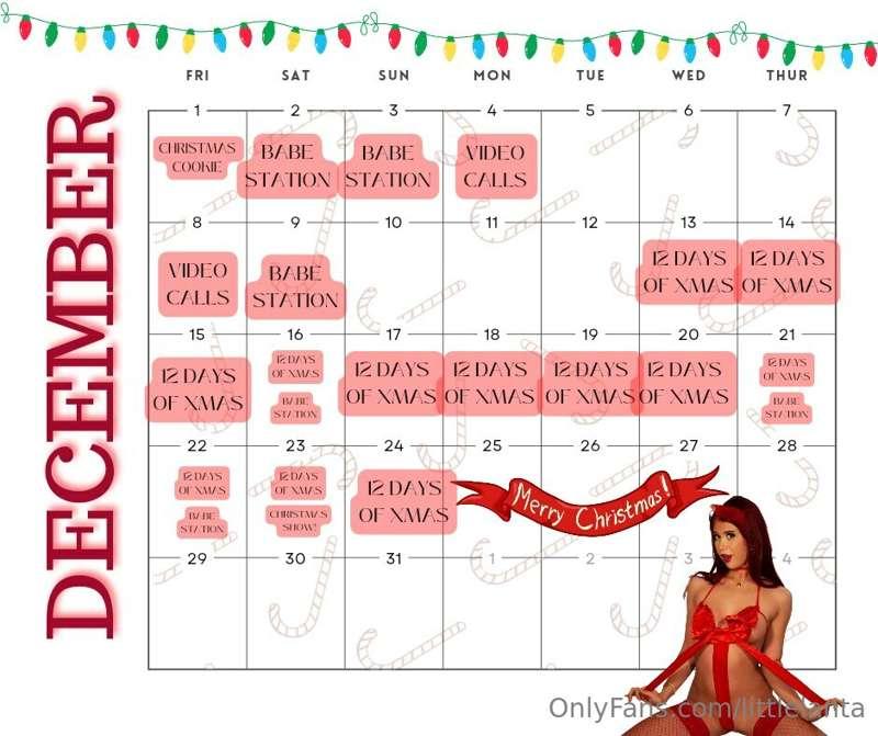 My Christmas Calendar! Are you excited? 😉🥰 As you can see I ..