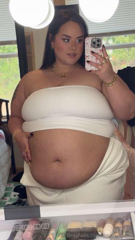 Fill my belly. Squeeze my softness. Watch me loose control.