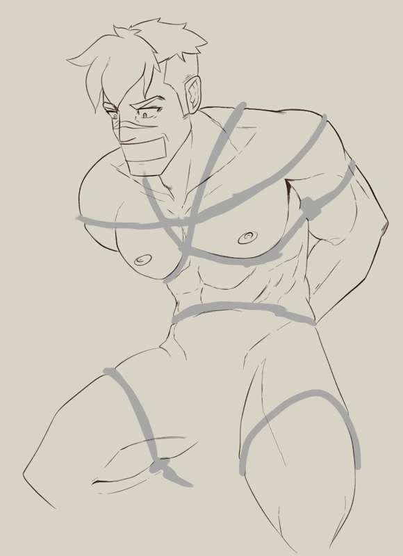 Shiro (behind the scenes) 
