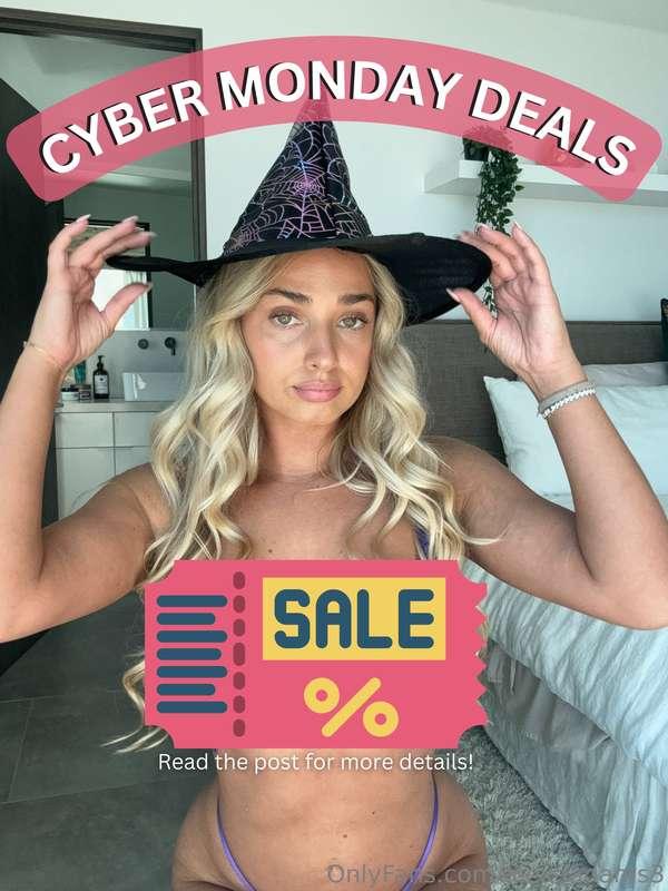 CYBER MONDAY IS HERE - GRAB YOUR COUPONS!TIP $20 FOR A $25 C..