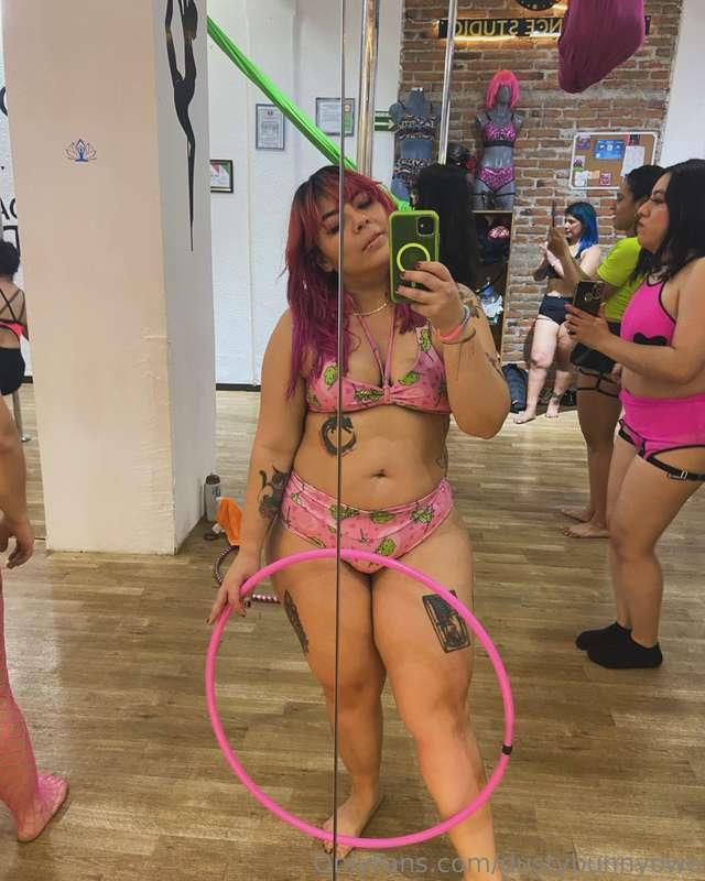 Algunas del taller de pole - Gil hoop