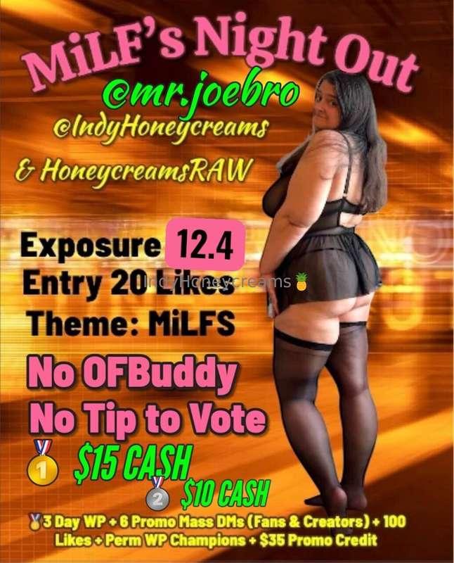 MILFs Night OutRound 2🅰️ @latvianmlf🅱️ @imabrunette..🫦 30 Vo..