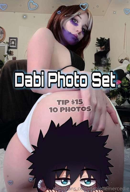 ~ Tip $15 ~ 🖤 10 photo Dabi set 🖤