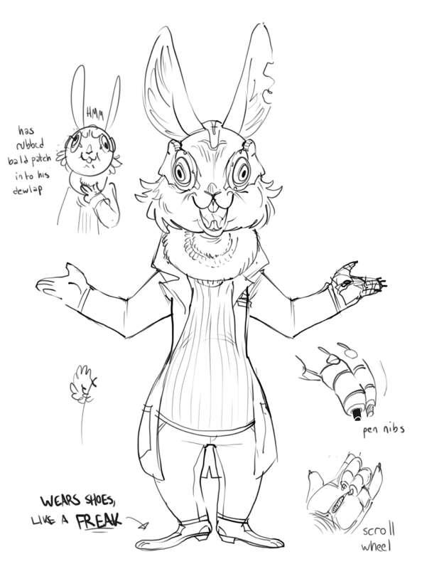 Poppy sketch 9/24: Prof. Lagomo
