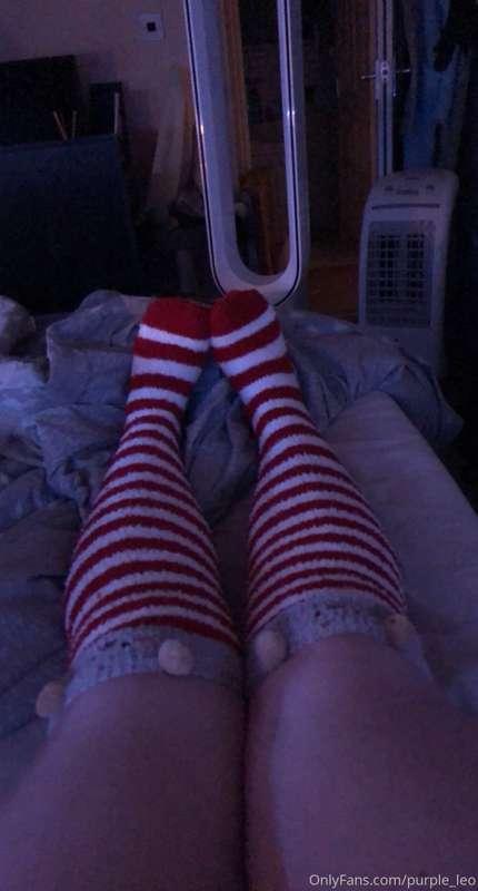 cute socks! 💜💜💜