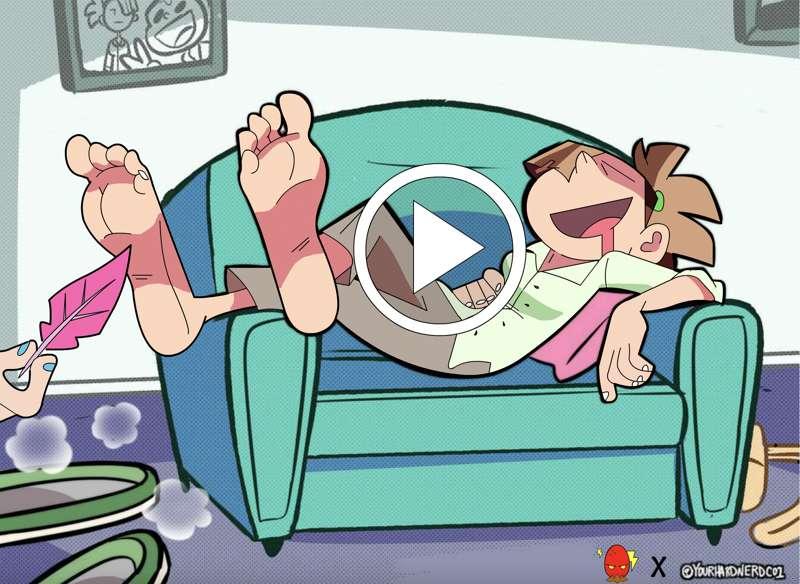Tickle Tease - Bonus for my Patreons