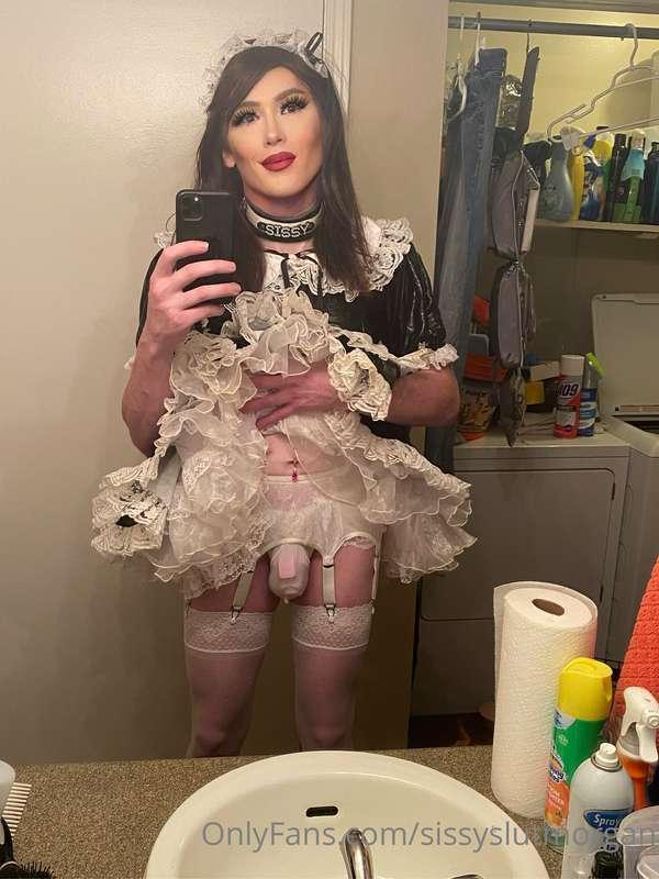 Spent 4 hours cleaning mistress house earlier