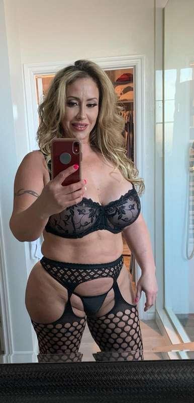 Lace and garters and stockings, oh my! Would you slip into b..