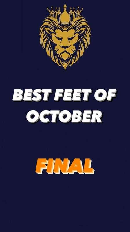 ## ***KING OF PROMO'S BEST FEET OF OCTOBER*** ### RULES: FIR..