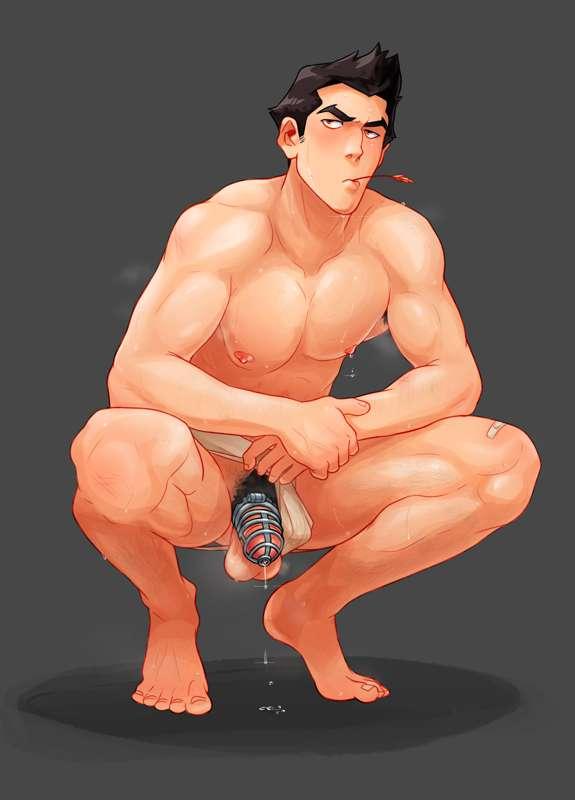 Mako caged up