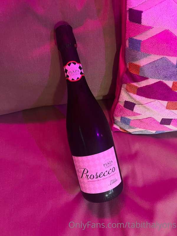 **LET’S GO!!** I’m early but I have a bottle of champagne so..