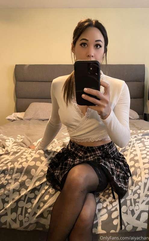 Can I be your sexy school girl? ❤️