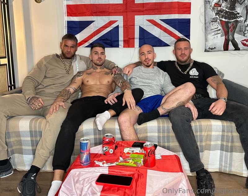 Me and Liam had our mate comes over to watch the footy game…..