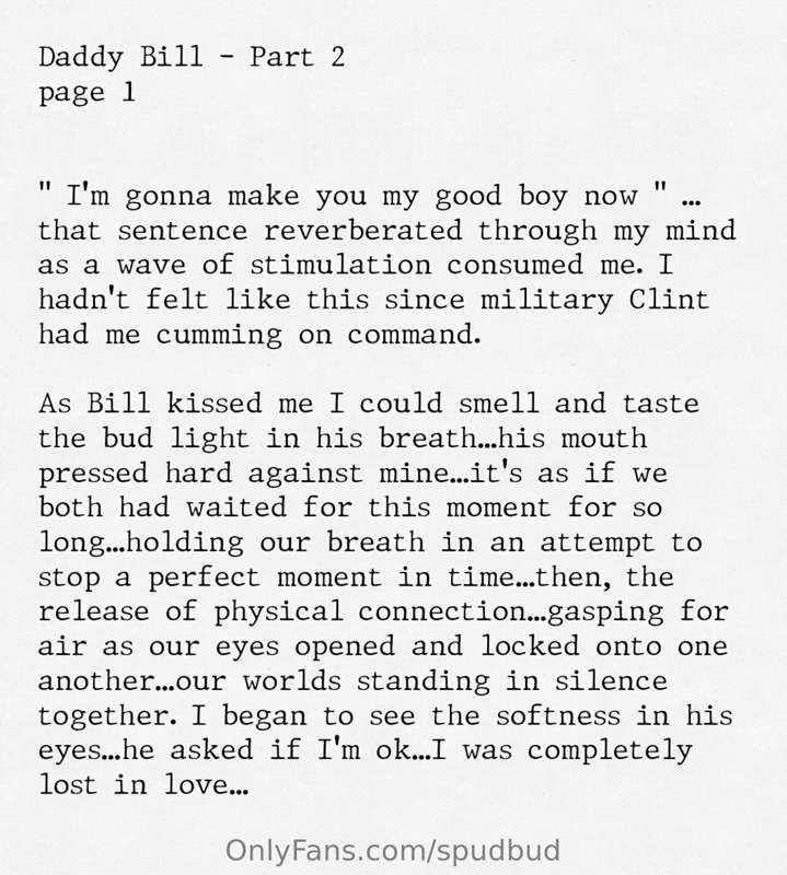 Bill - Part two 
Here is an excerpt from Bill - Part two
7 p..