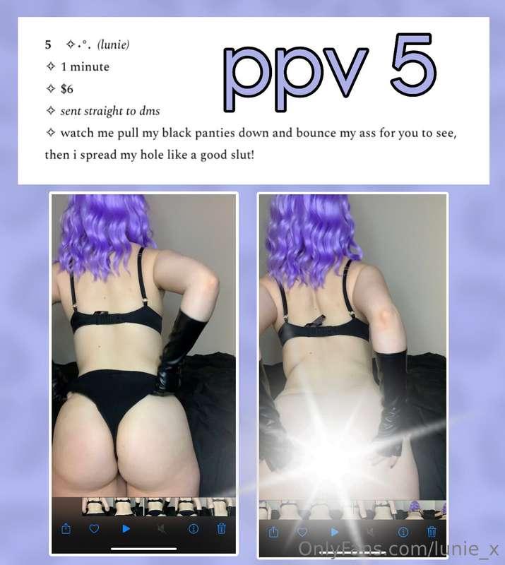 introducing PPV #5 !!(OF ppvs have a 20% fee to compensate f..