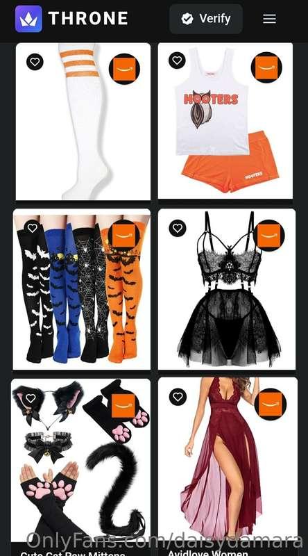Added new things to my wishlist if you want freebie exclusiv..
