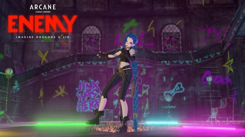 Hatsune Miku - Jinx Cosplay 